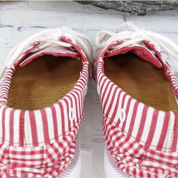 Sperry Authentic Original 2-Eye Boat Flats Casual - Red - Picture 6 of 10